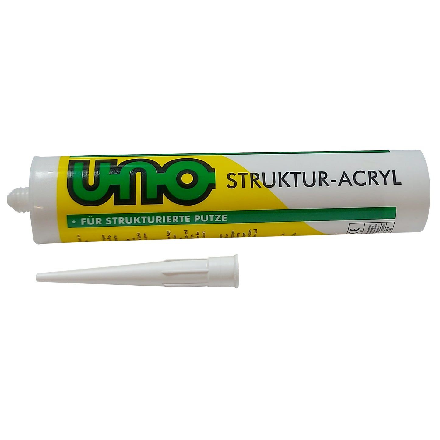 UNO Strukturacryl, weiß