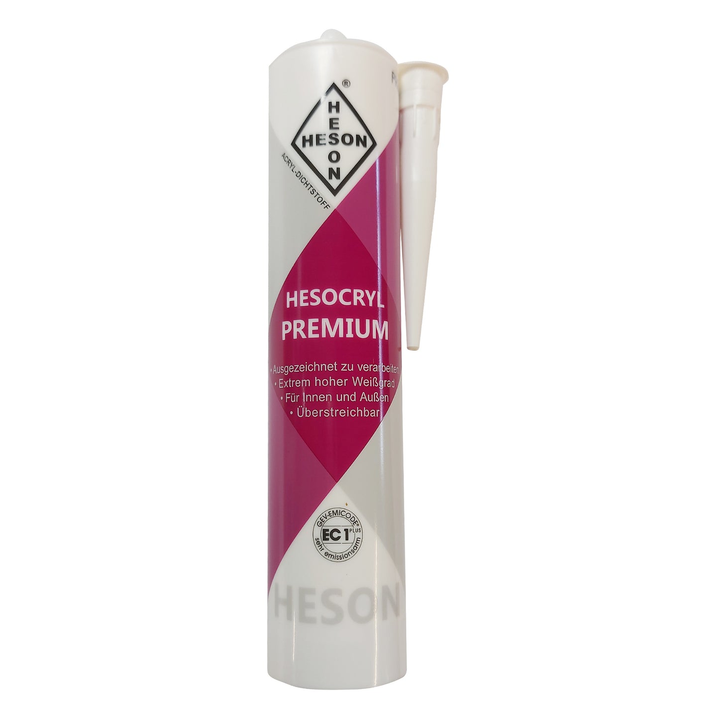 Hesocryl Premium, weiß - Abdichtmasse für innen + außen