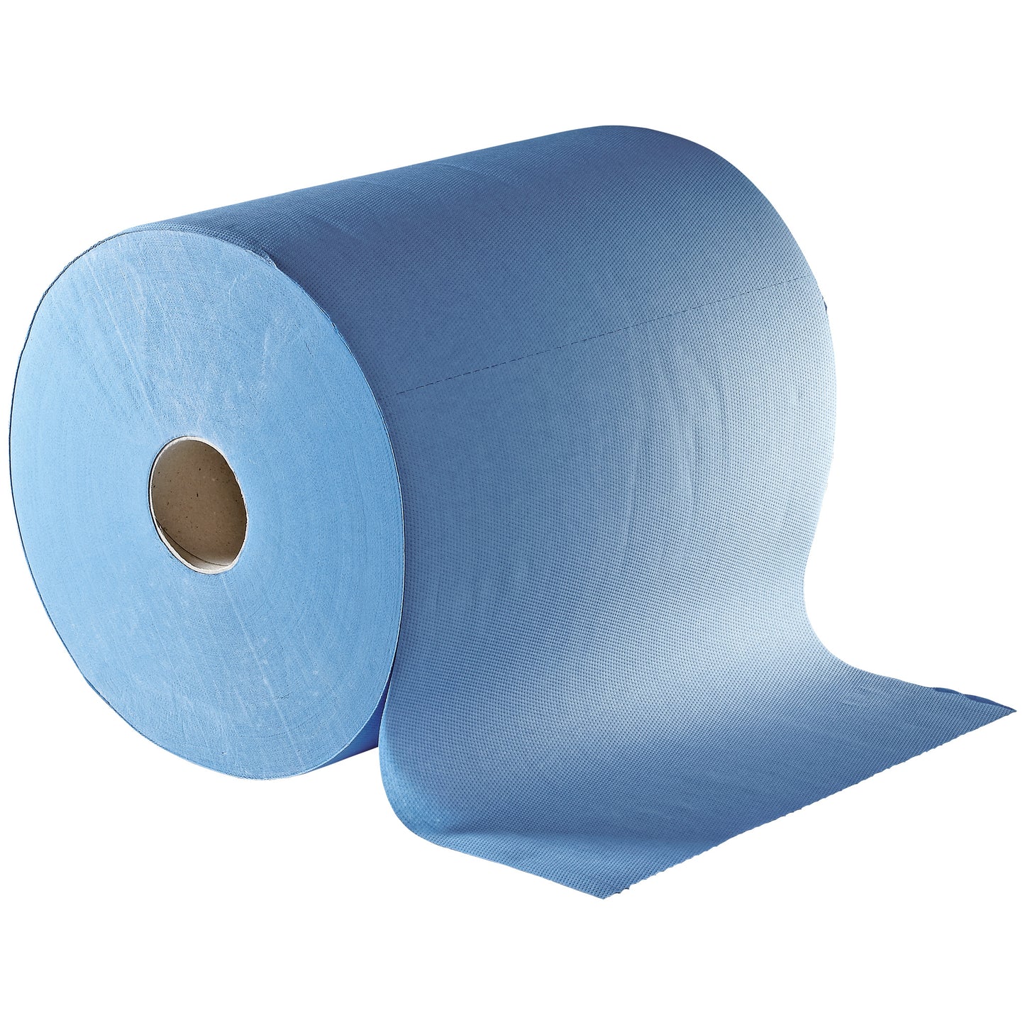 Papier-Putzrolle, blau, 2-lagig