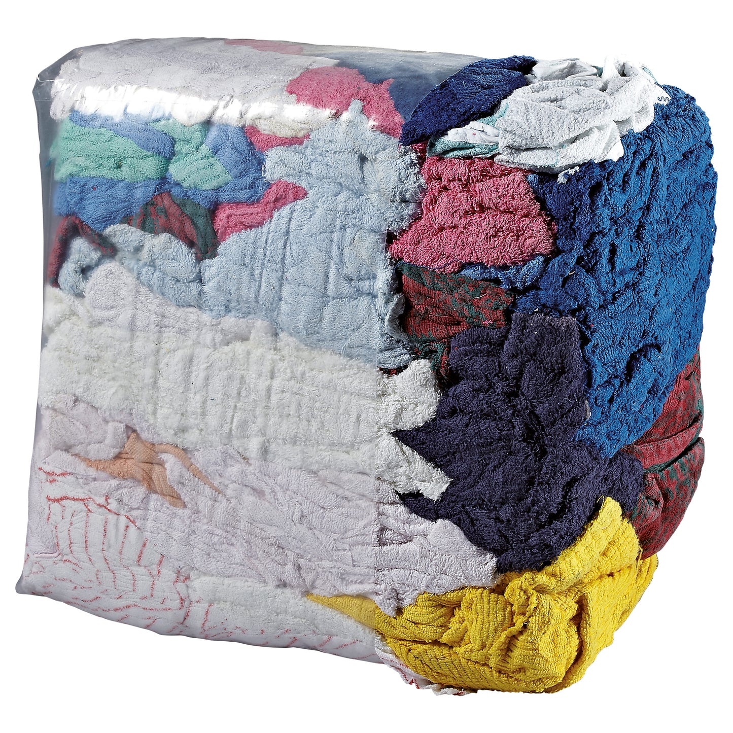 Frottee-Putztücher, bunt, 8 kg
