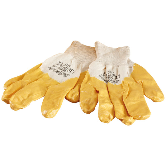 Nitril-Handschuh, gelb