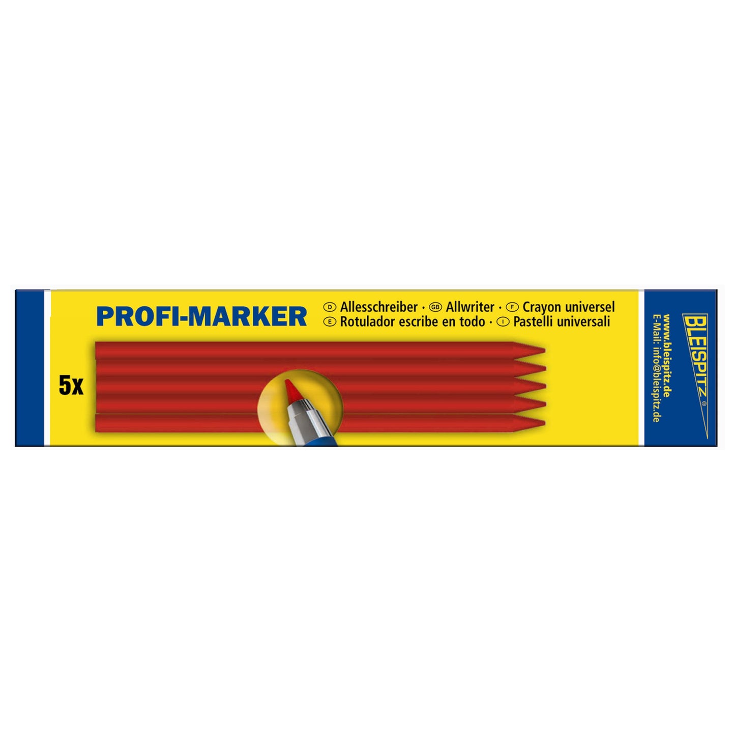 Bleispitz® Profi-Marker-Set + Ersatzminen